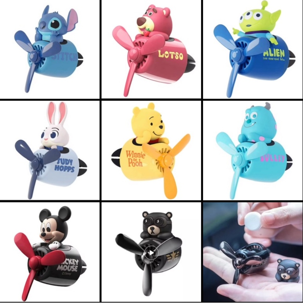 Disney Character-Themed Car Air Freshener